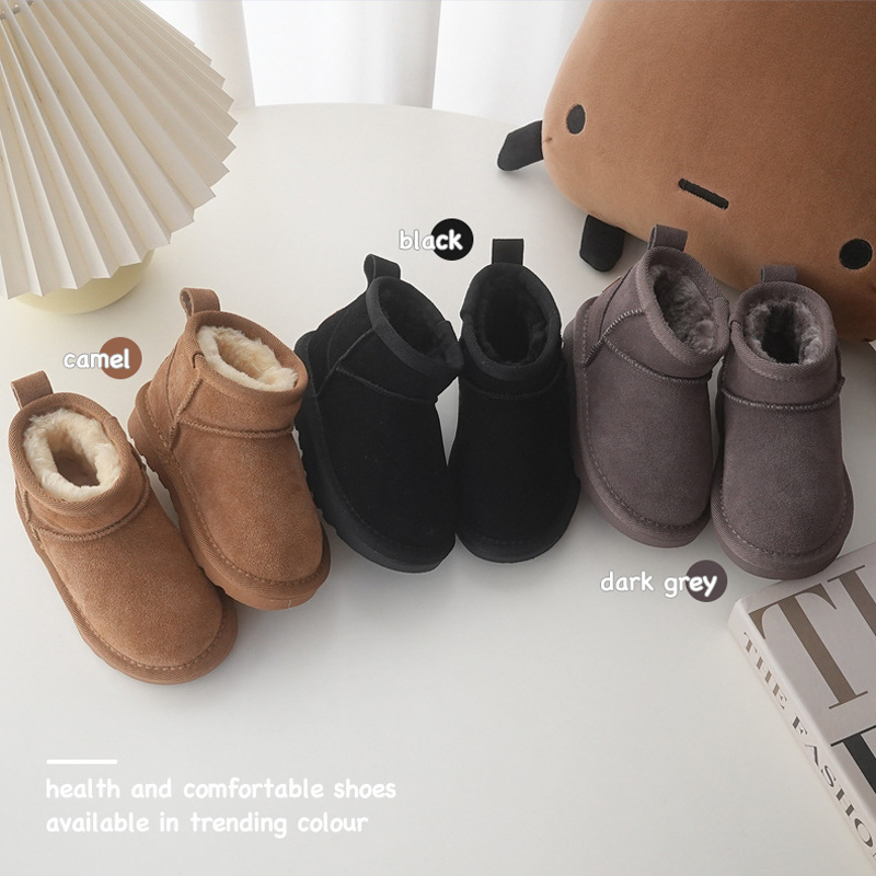 Cow Mat Rubber - Детские зимние зимние сапоги, детские теплые