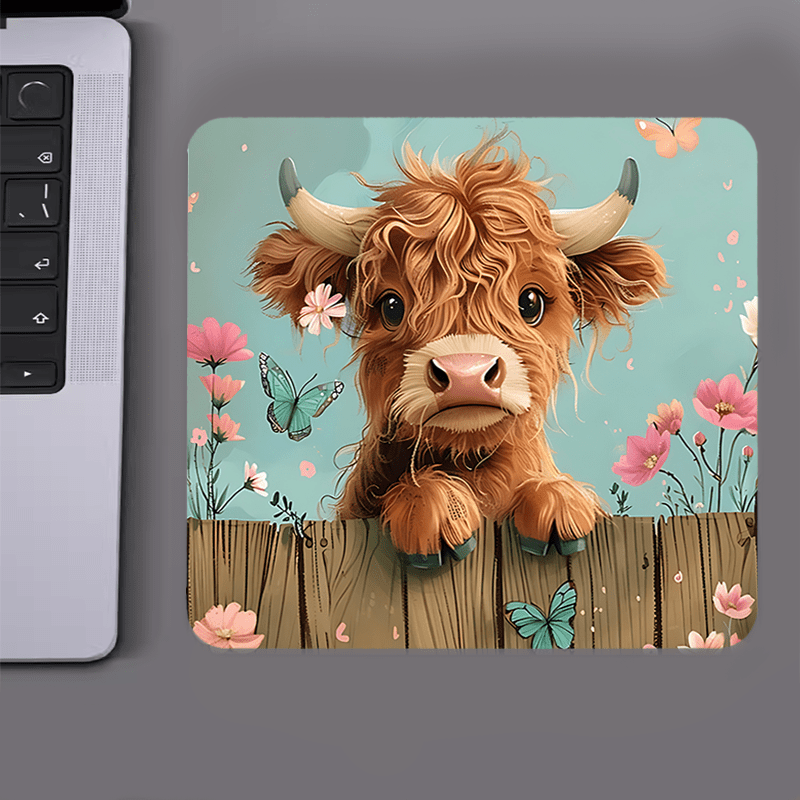 Брендовый коврик для мыши с из – обзор и цена Cow Mat Rubber