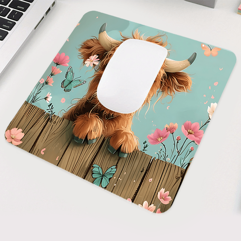 Брендовый коврик для мыши с из – обзор и цена Cow Mat Rubber