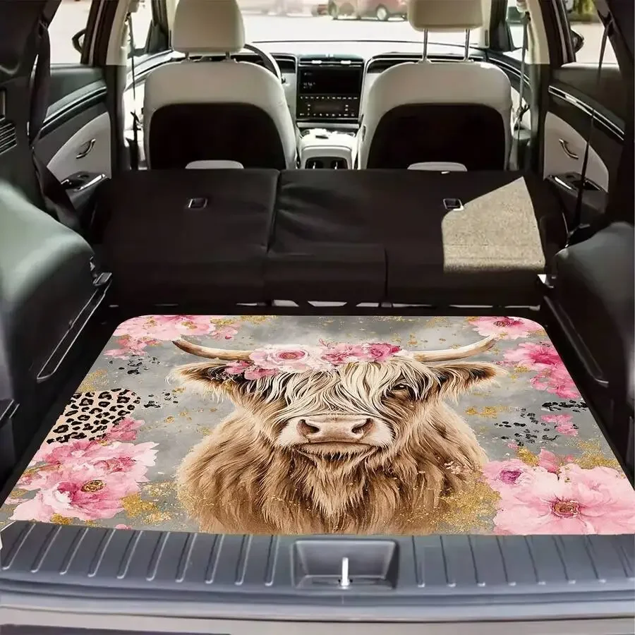 1 шт., коврик для багажника ав – обзор и цена Cow Mat Rubber
