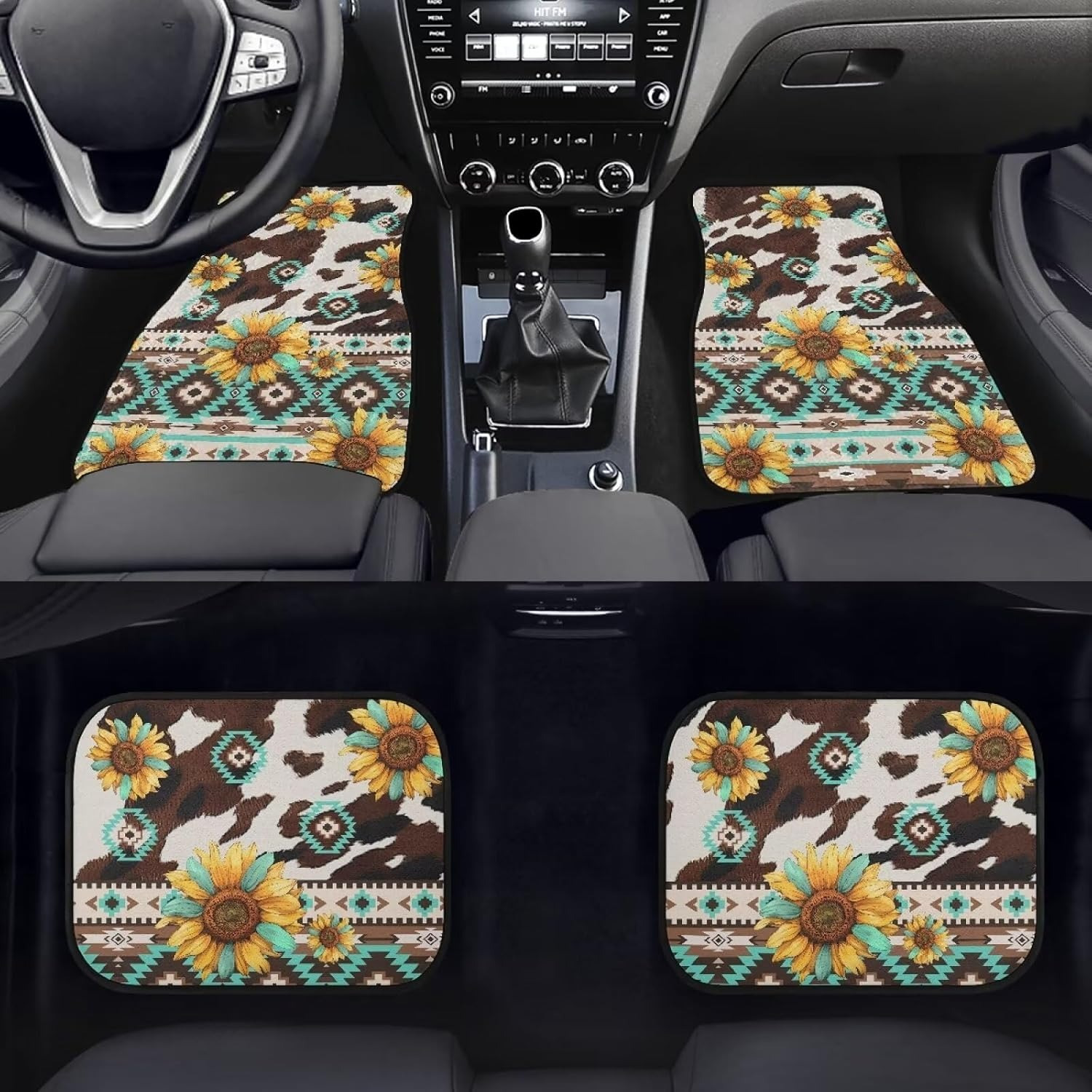 Ацтекские автомобильные коврик – обзор и цена Cow Mat Rubber