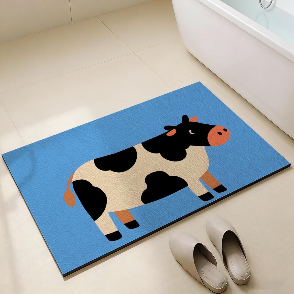 Коврик для пола из диатомитово – обзор и цена Cow Mat Rubber
