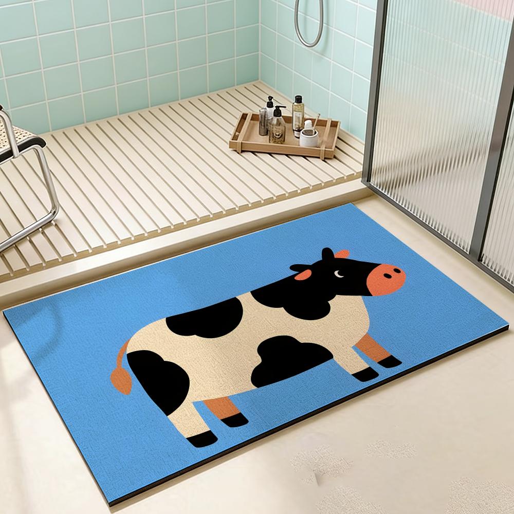 Коврик для пола из диатомитово – обзор и цена Cow Mat Rubber