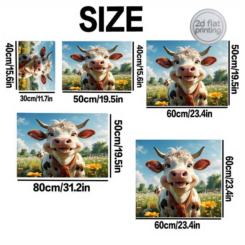 Коврик для сушки посуды с 2D-п – обзор и цена Cow Mat Rubber
